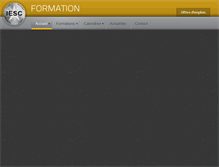 Tablet Screenshot of iesc.fr